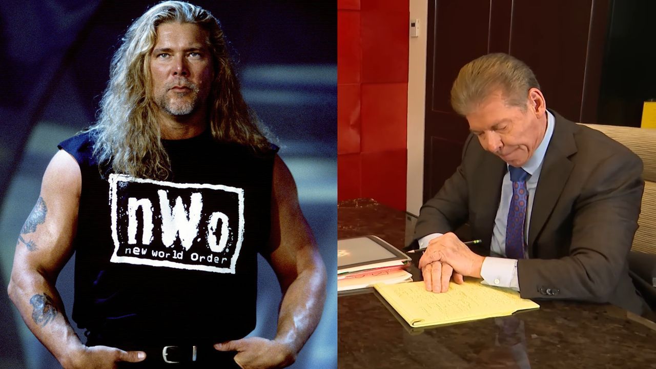 Kevin Nash and Vince McMahon (via WWE