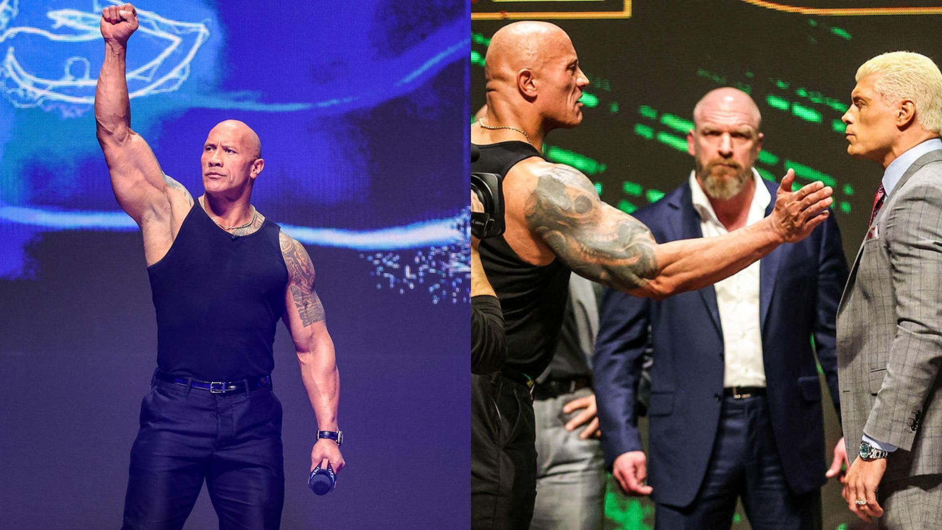 The Rock made the headlines by slapping Cody Rhodes at the WrestleMania XL press conference