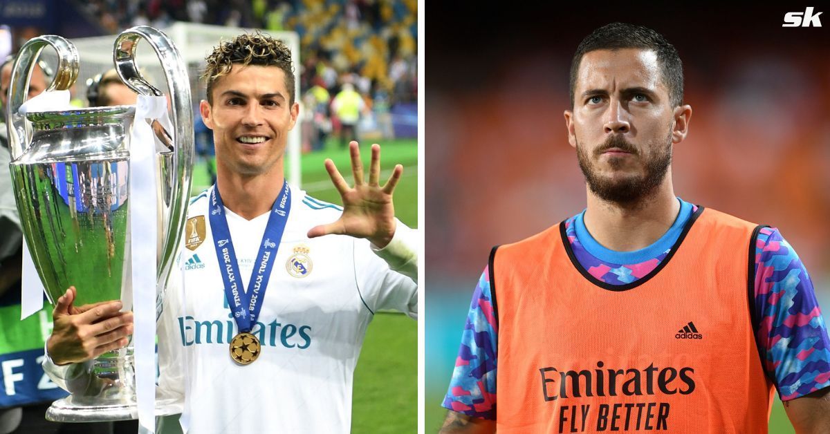 Eden Hazard struggled to replace Cristiano Ronaldo at Real Madrid 