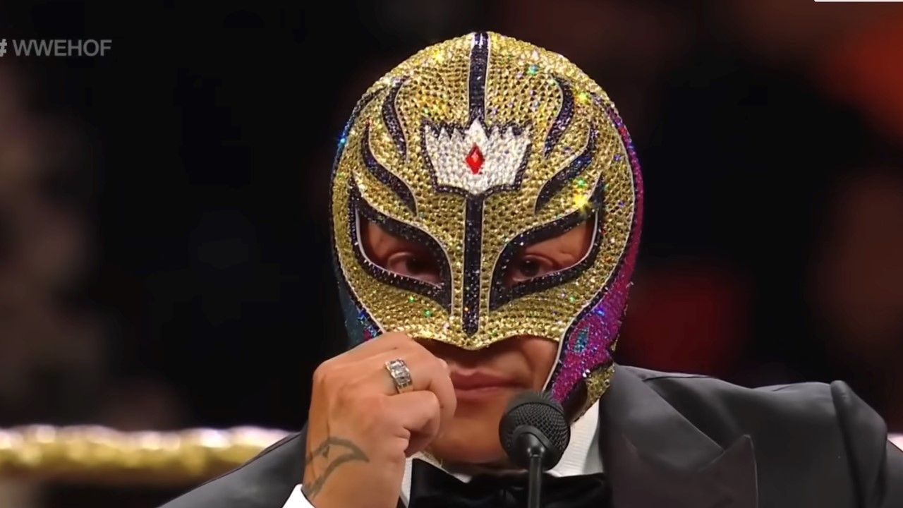 Rey Mysterio is a WWE Hall of Famer