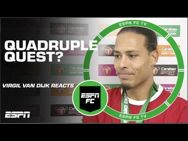 "Soak It All In And Don't Get Carried Away" - Virgil Van Dijk Sends ...