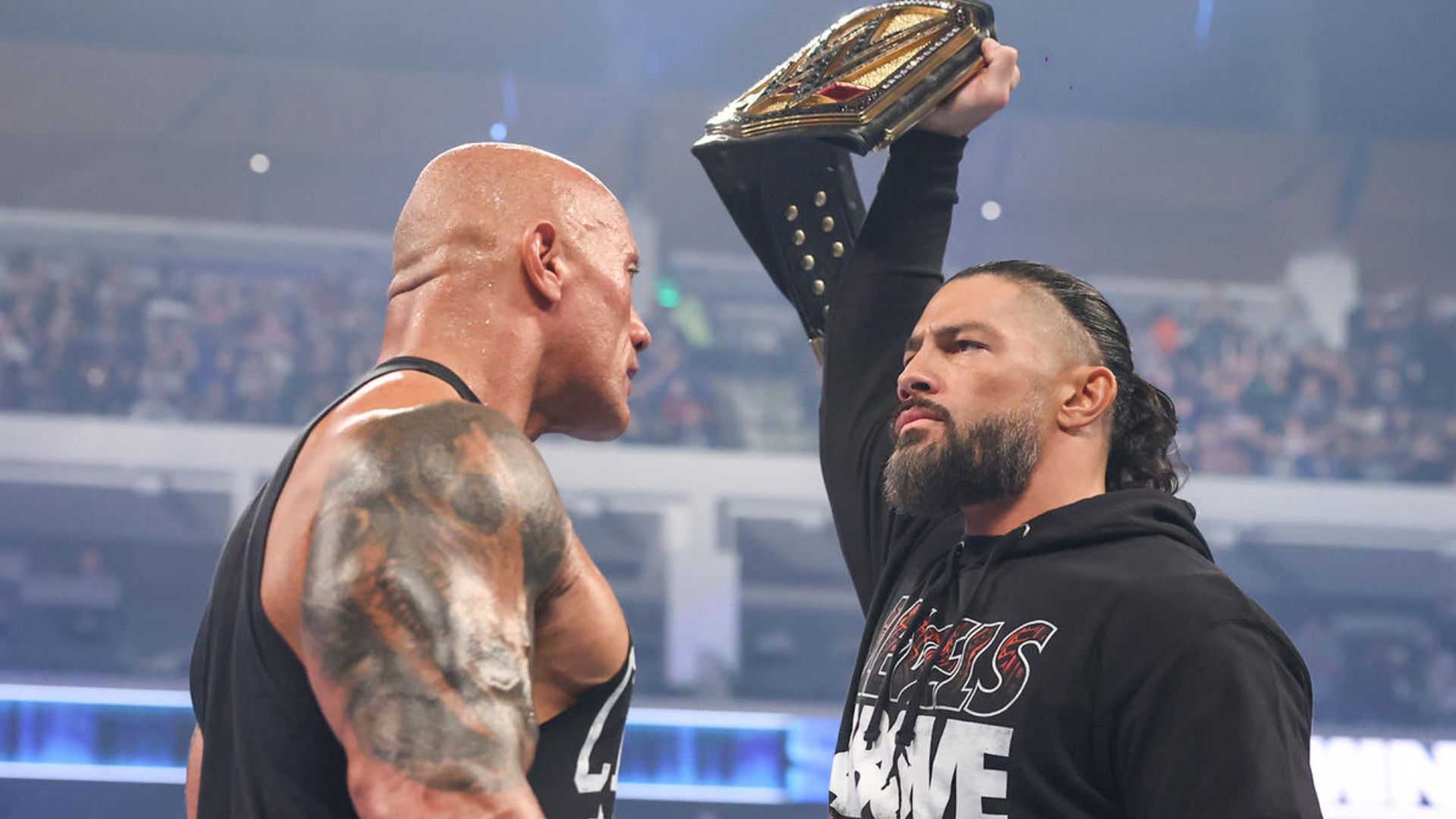 The Rock confronted Roman Reigns on WWE SmackDown.