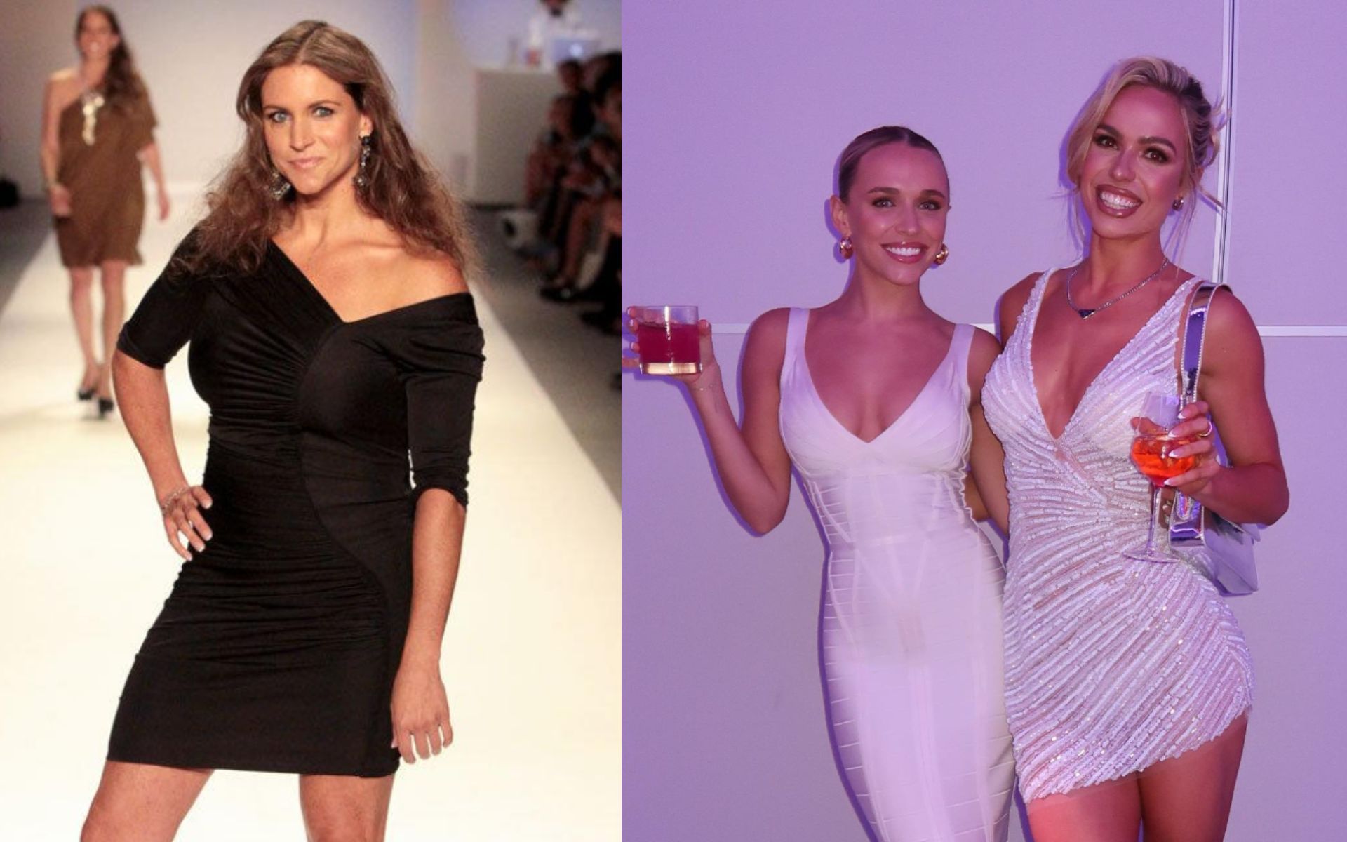 Stephanie McMahon and Maxxine Dupri made an impressionable runway debut at NYFW 