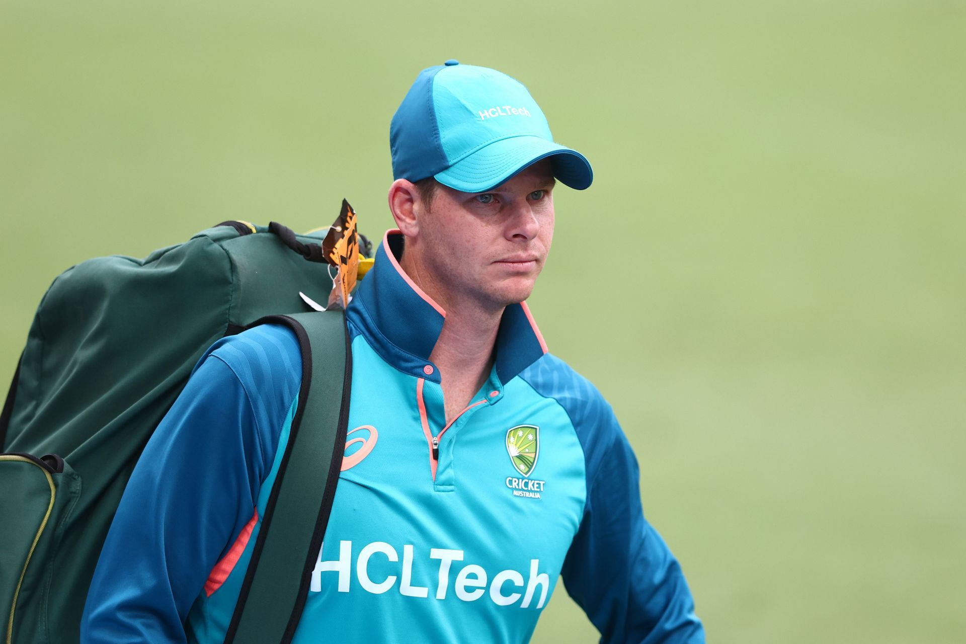 Steve Smith in training for Australia.