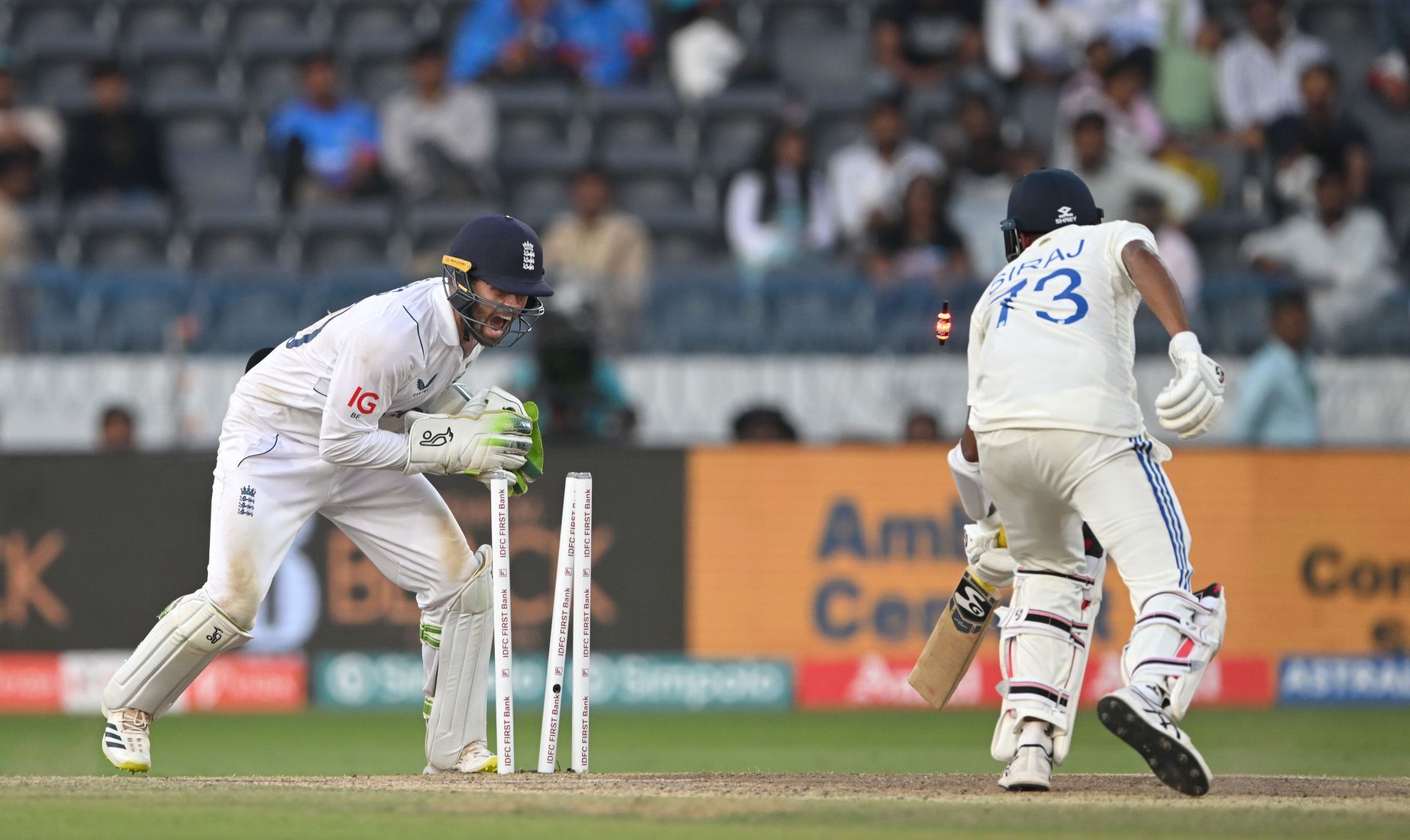 India  v England - 1st Test Match: Day Four