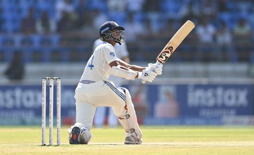 Yashasvi Jaiswal struck 14 fours and 12 sixes during his innings. [P/C: Getty]