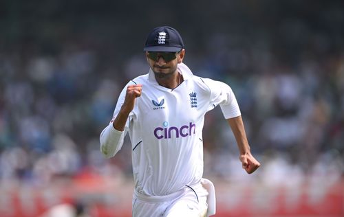 Shoaib Bashir took 4 wickets on debut. (Credits: Getty)