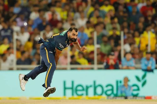 Mohammed Shami bowling during IPL 2023. (Pic: iplt20.com)