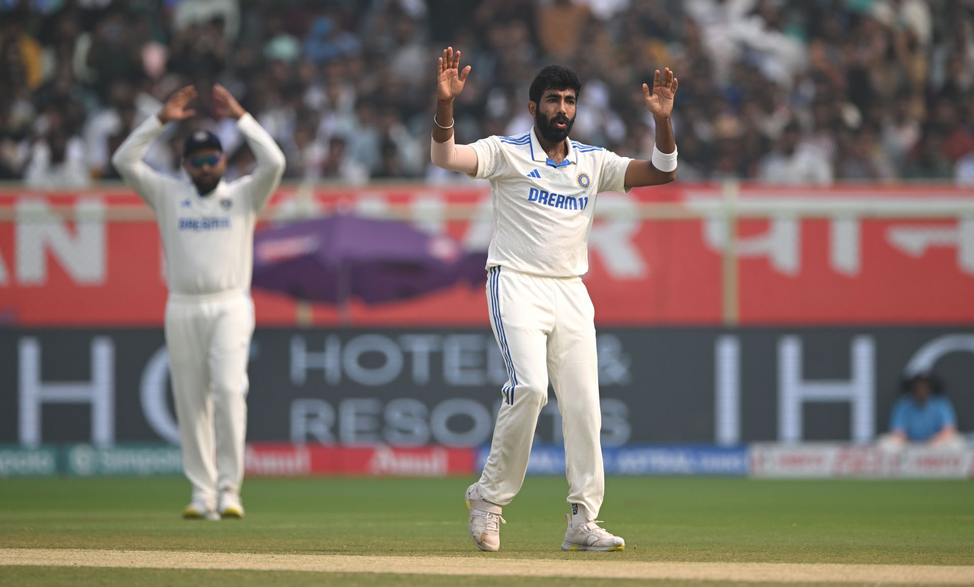 Jasprit Bumrah was awarded the Player of the Match for his game-defining spells. [P/C: Getty]