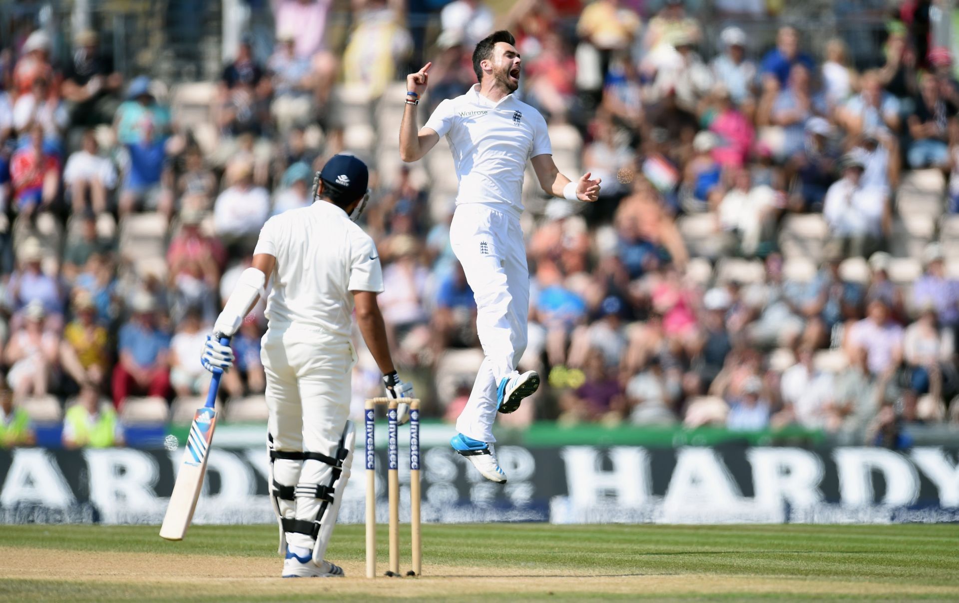 Anderson will be back in the English whites for the second Test at Vizag.