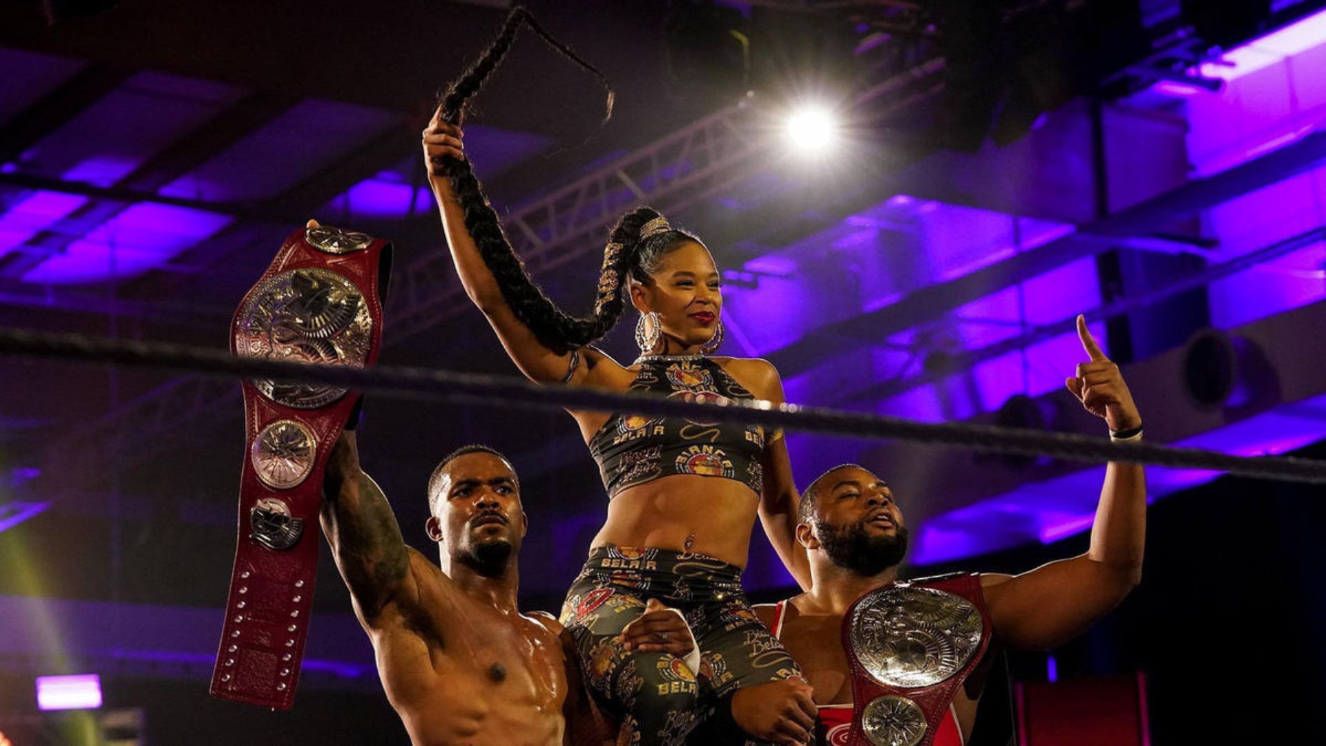 Bianca Belair made her main roster debut at WrestleMania 36 by helping the Street Profits.