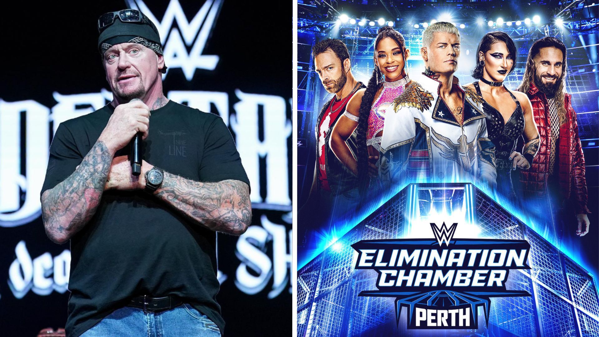 The Undertaker is in the same area as WWE Elimination Chamber this Saturday