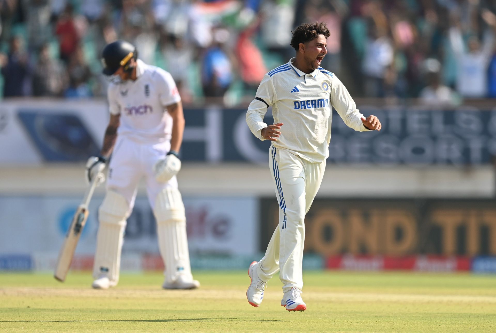 India  v England - 3rd Test Match: Day Three