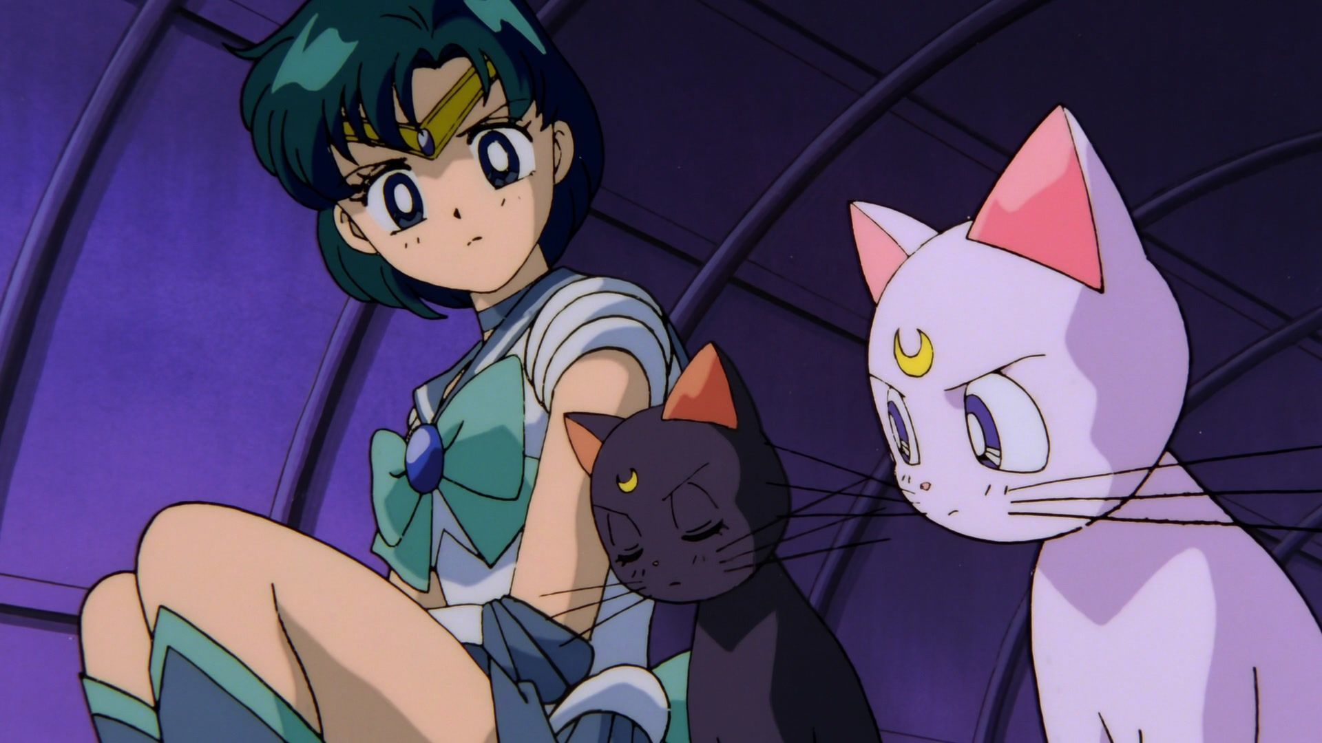 Ami Mizuno as seen in the Sailor Moon series (Image via Toei Animation)