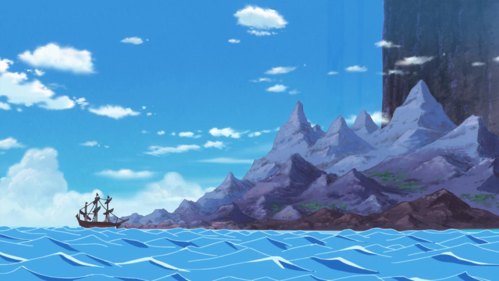 Elbaf as seen in the One Piece anime (Image via Toei Animation)