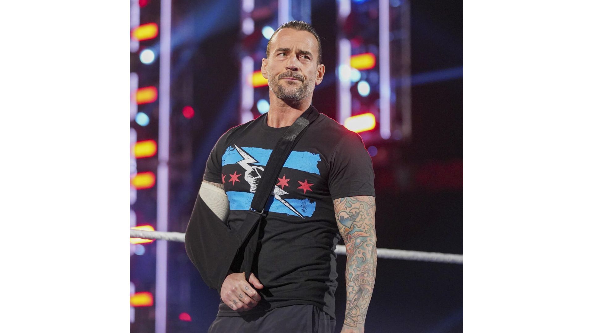 CM Punk got hurt during the Royal Rumble