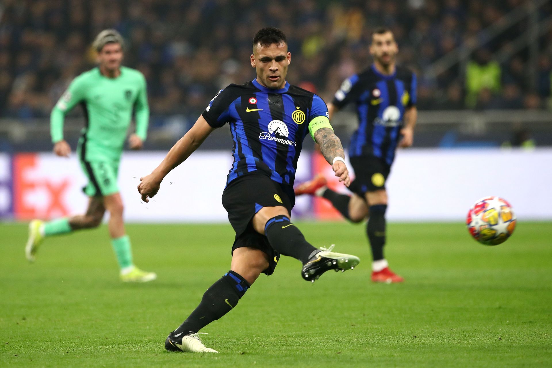 Lautaro Martinez has admirers at the Emirates.