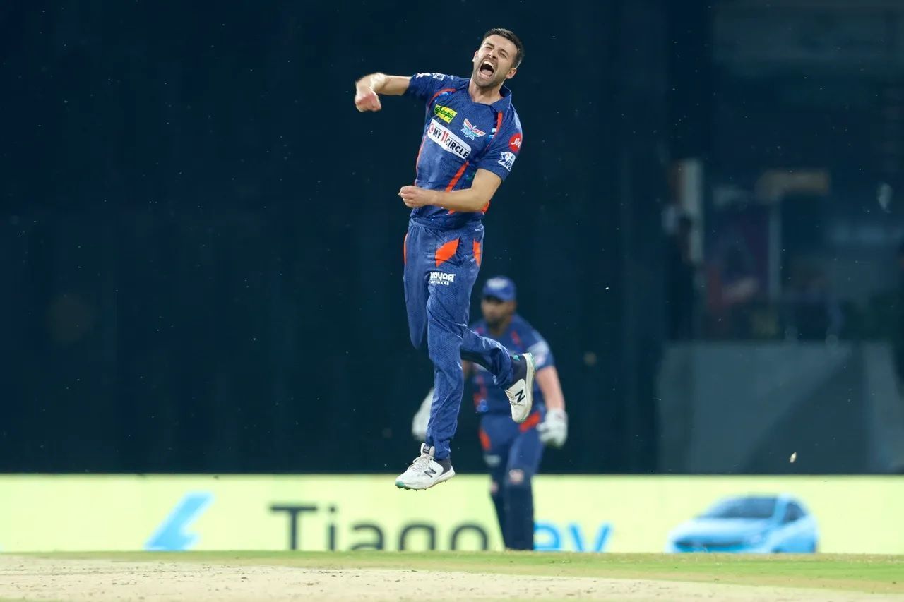 Mark Wood played only four games for the Lucknow Super Giants in IPL 2023. [P/C: iplt20.com]