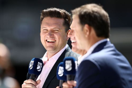 Graeme Smith as a commentator. (Credits: Getty)