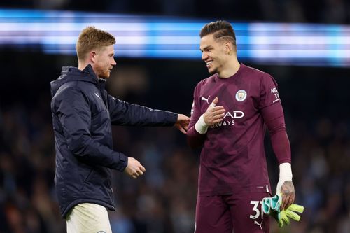 Ederson insisted Manchester City's king was back.