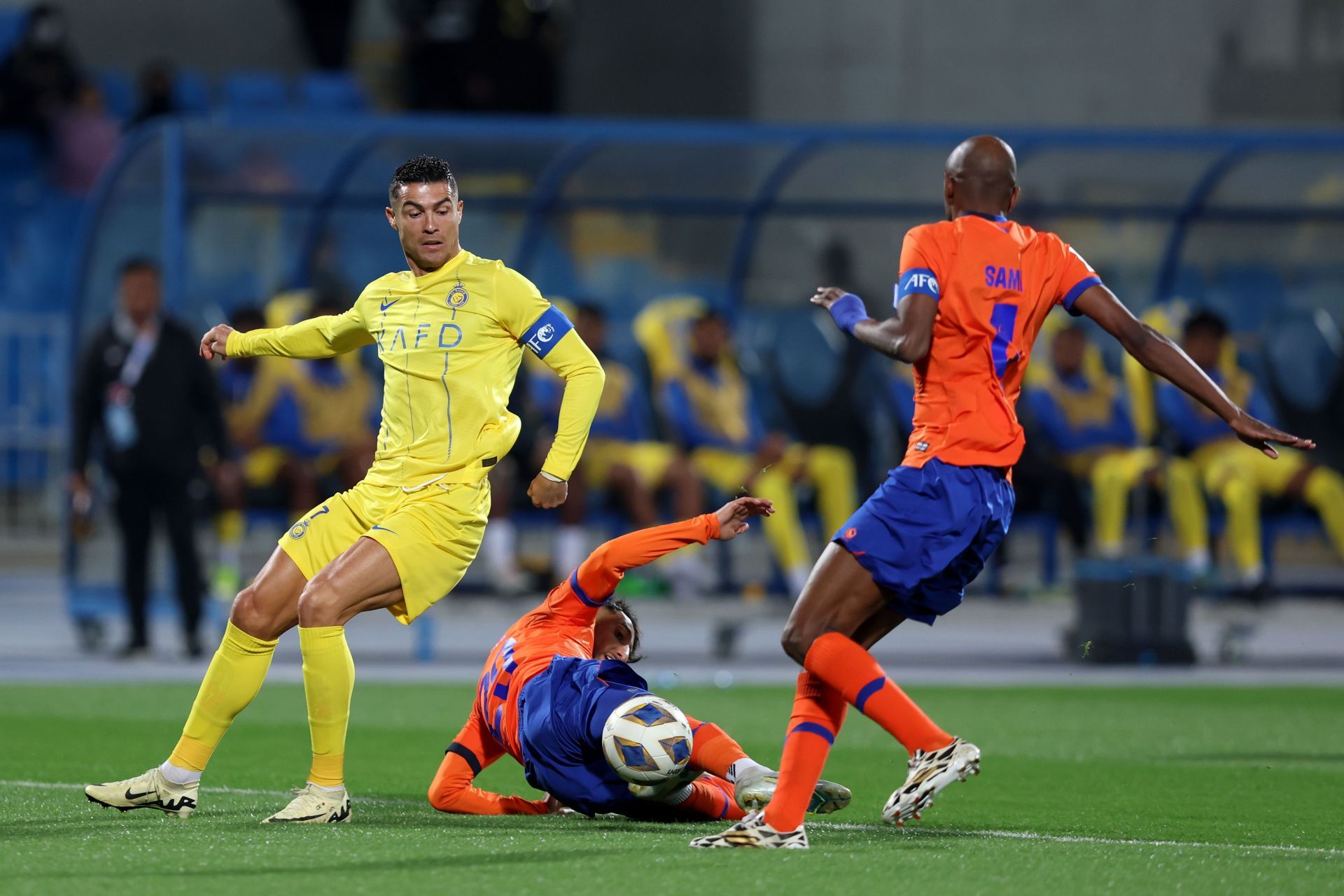 Al Fayha v Al Nassr - AFC Champions League Round of 16 1st Leg