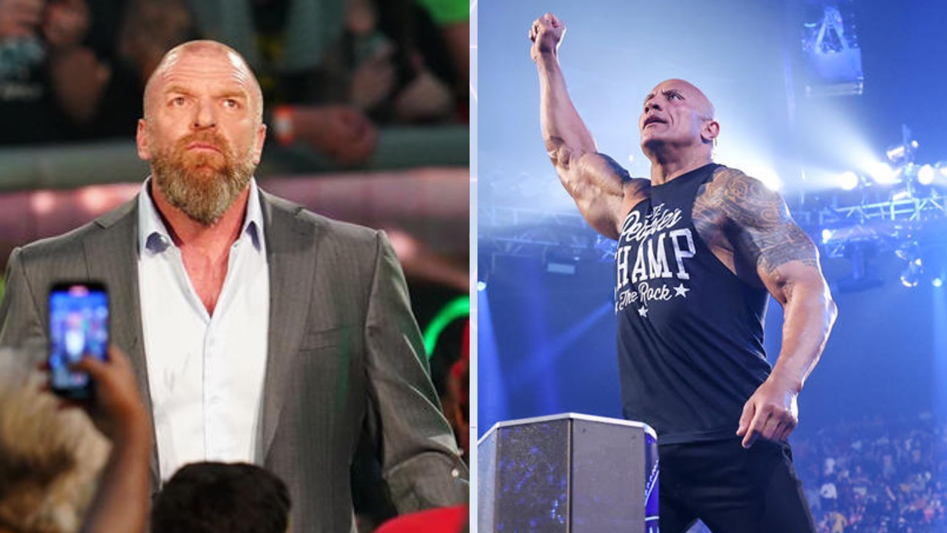 Fans are extremely unhappy with the The Rock replacing Cody Rhodes.