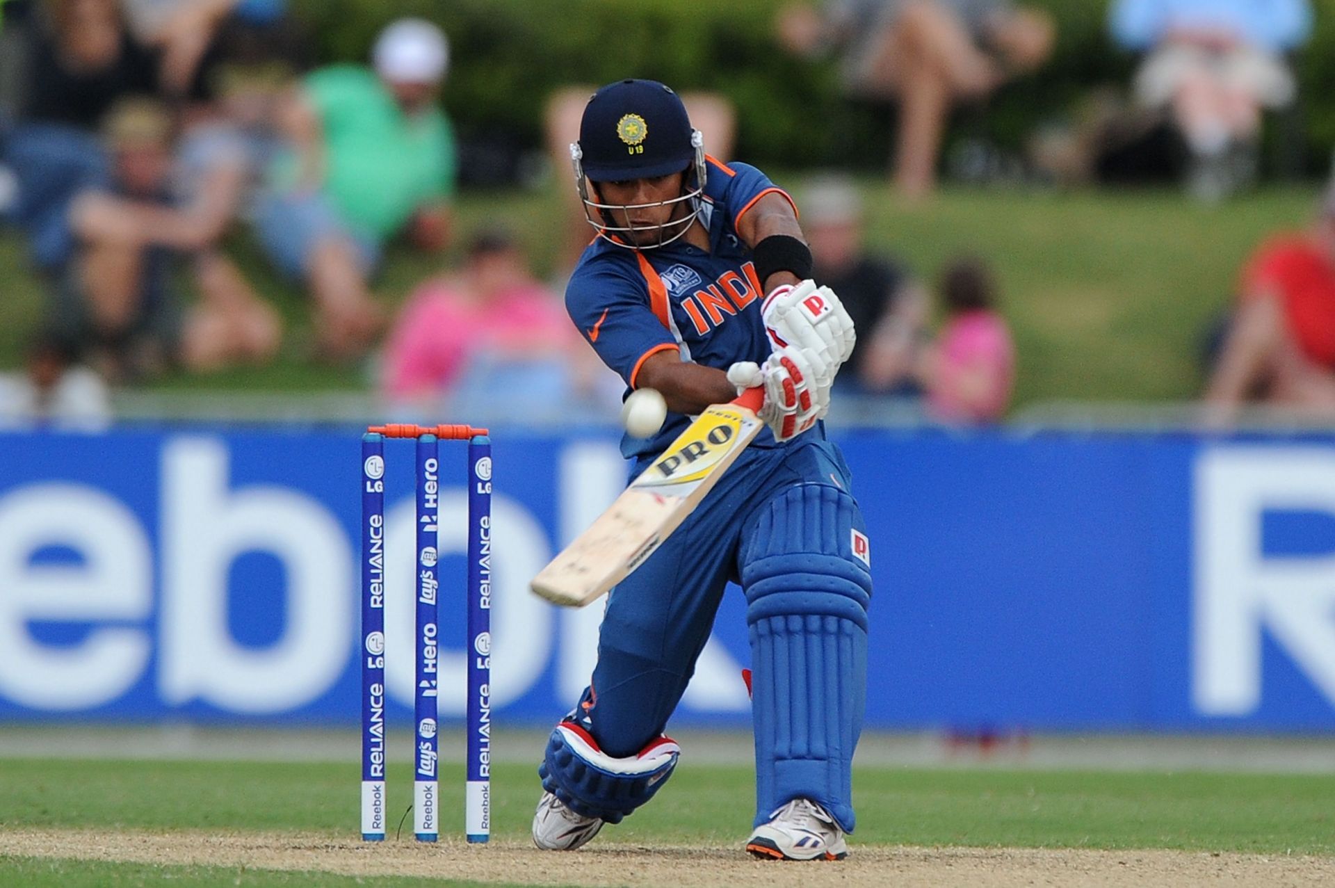 Unmukt Chand in ICC U19 Cricket World Cup 2012 Final - Australia v India
