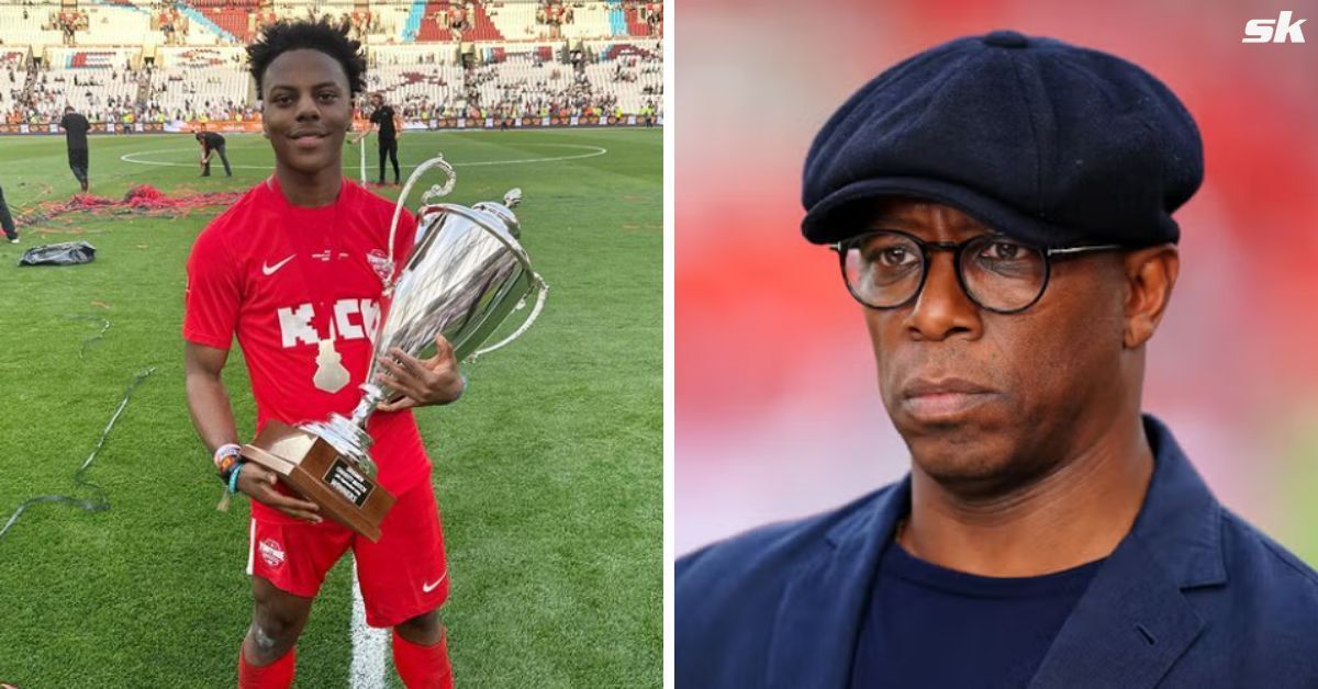 Arsenal legend Ian Wright was unimpressed with iShowSpeed 
