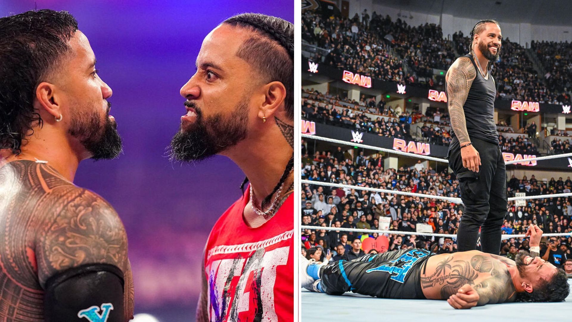 Jimmy and Jey Uso could be gearing up for a personal WWE WrestleMania feud