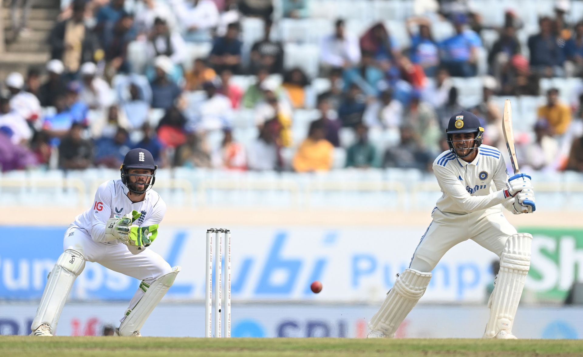 Shubman Gill did not hit a single four during his innings.