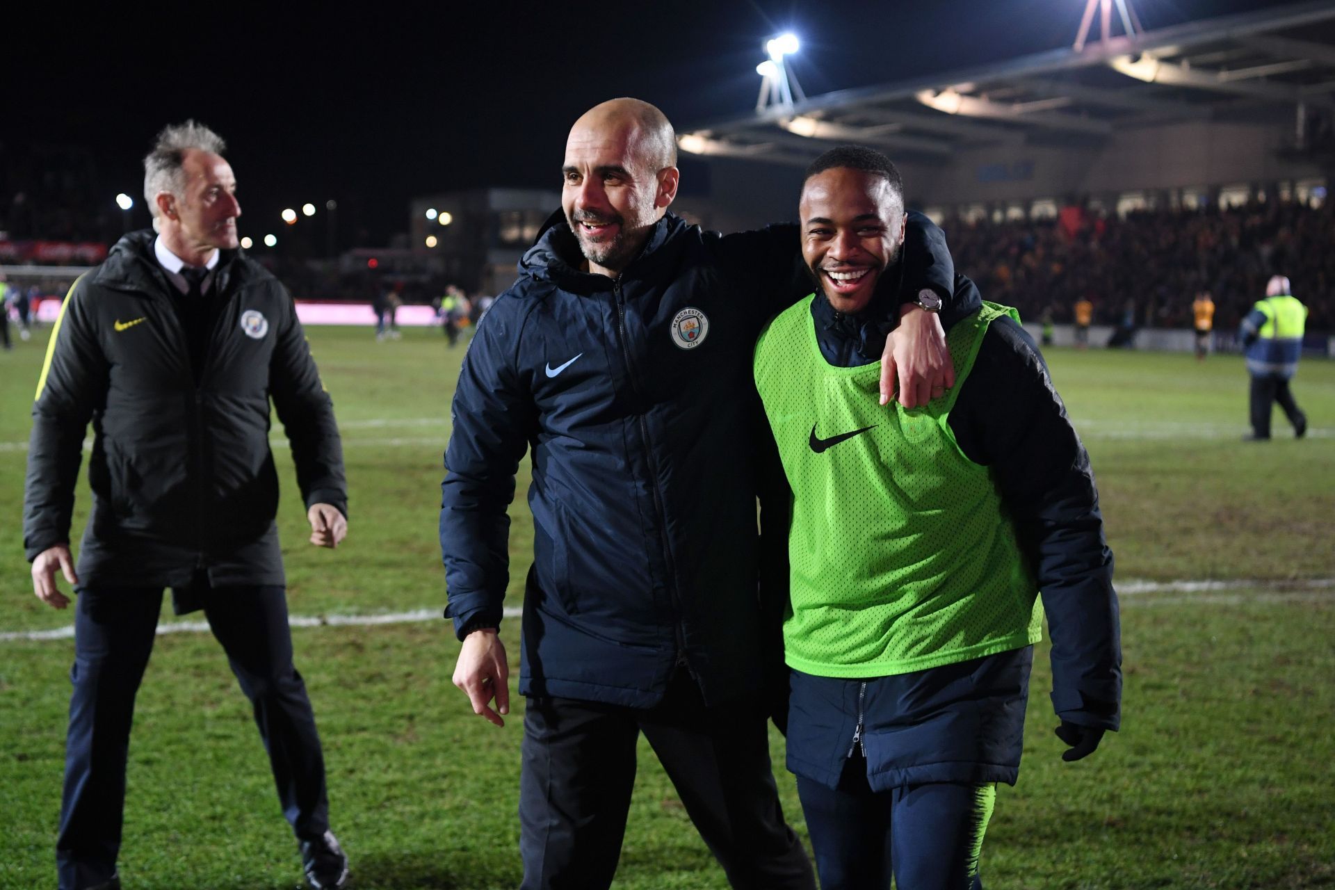 Raheem Sterling was hailed by Pep Guardiola.