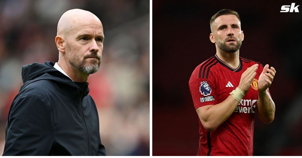 Erik ten Hag brought Luke Shaw off during Manchester United