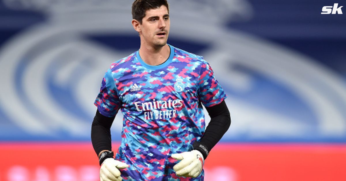 Real Madrid goalkeeper Thibaut Courtois