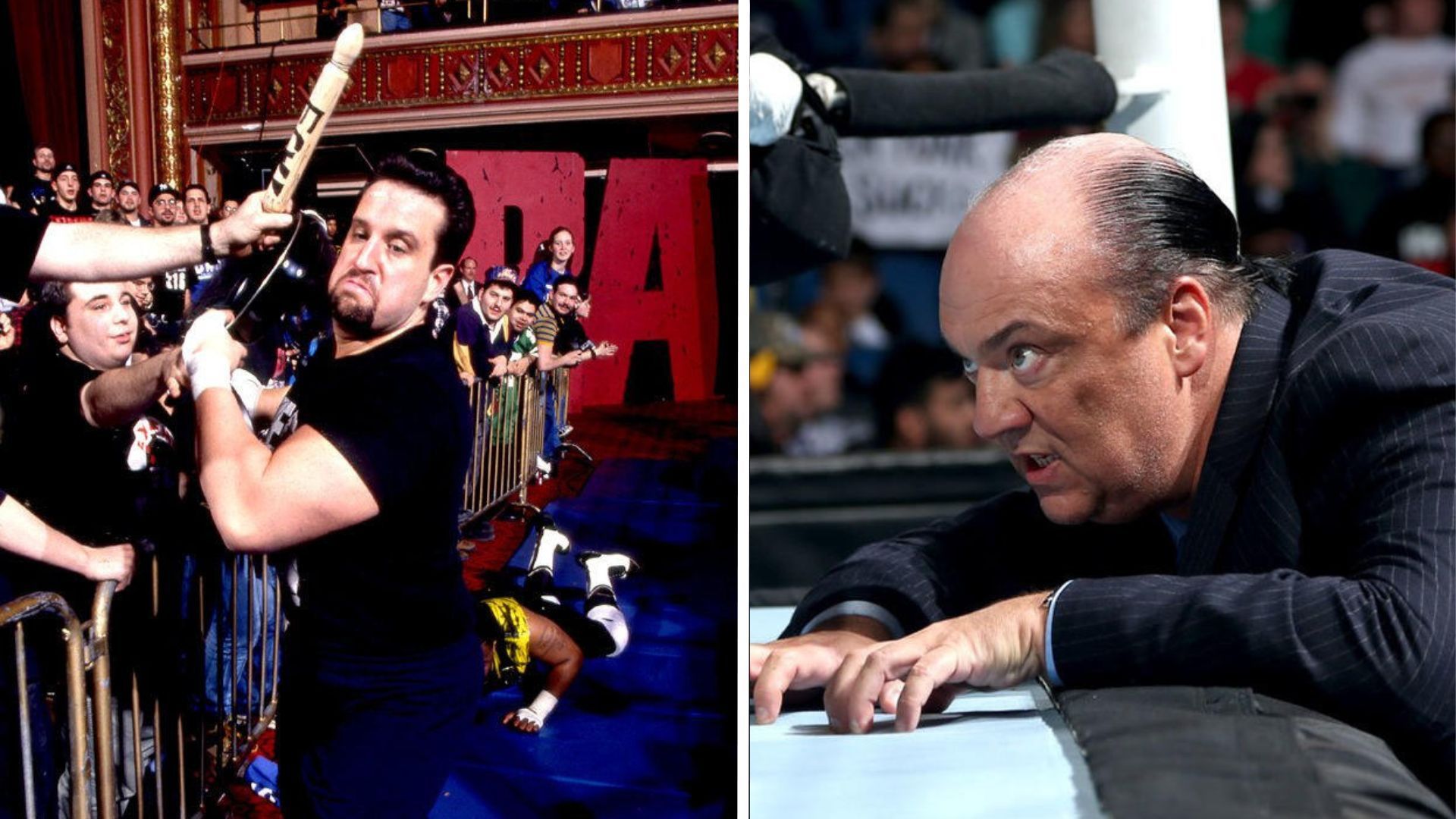 Paul Heyman and Tommy Dreamer