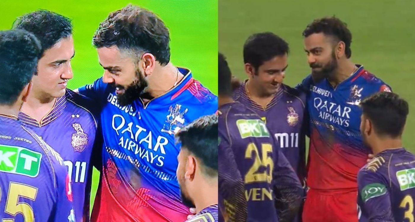 विराट कोहली और गौतम गंभीर (PC: Twitter And IPL)