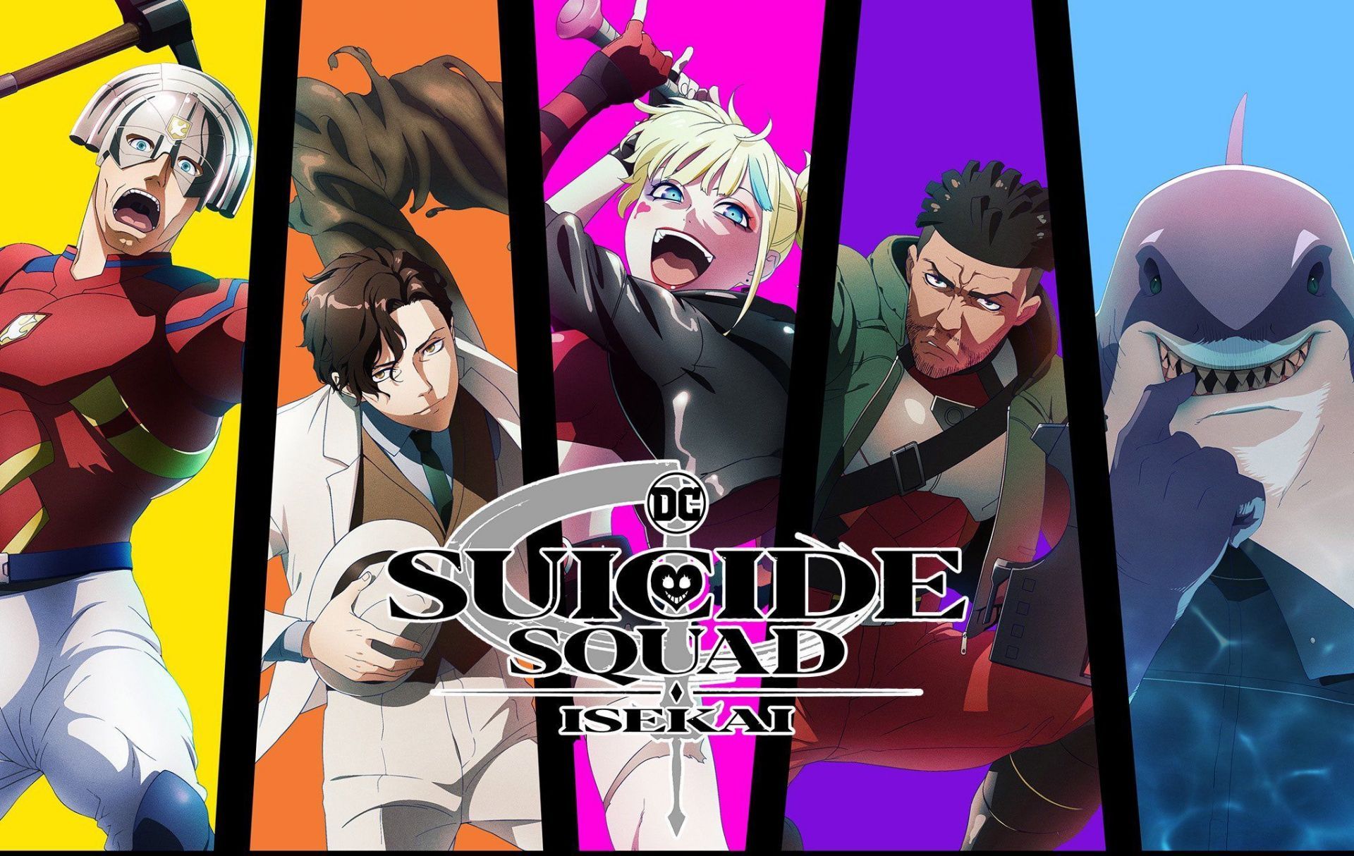 Suicide Squad Isekai poster (Image via Wit Studio/DC Comics)
