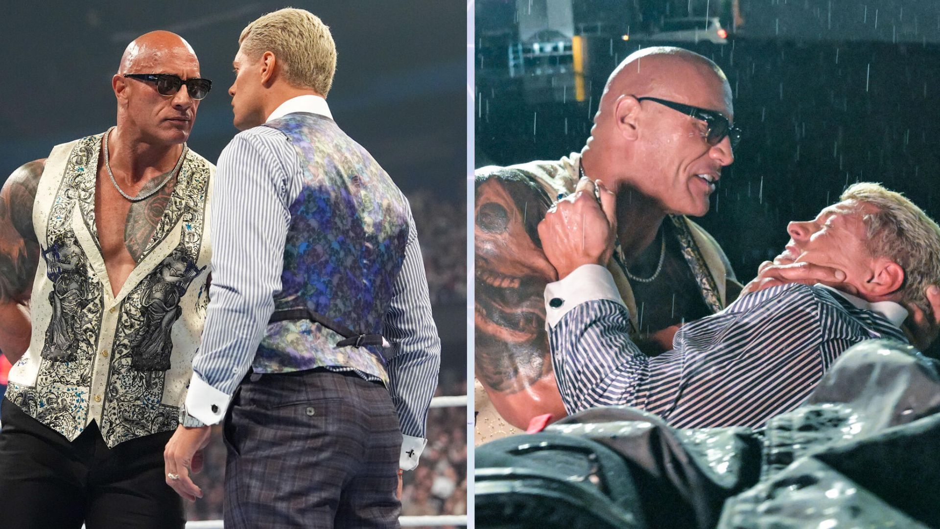 Cody Rhodes and The Rock will main event Night 1 of WrestleMania 40.