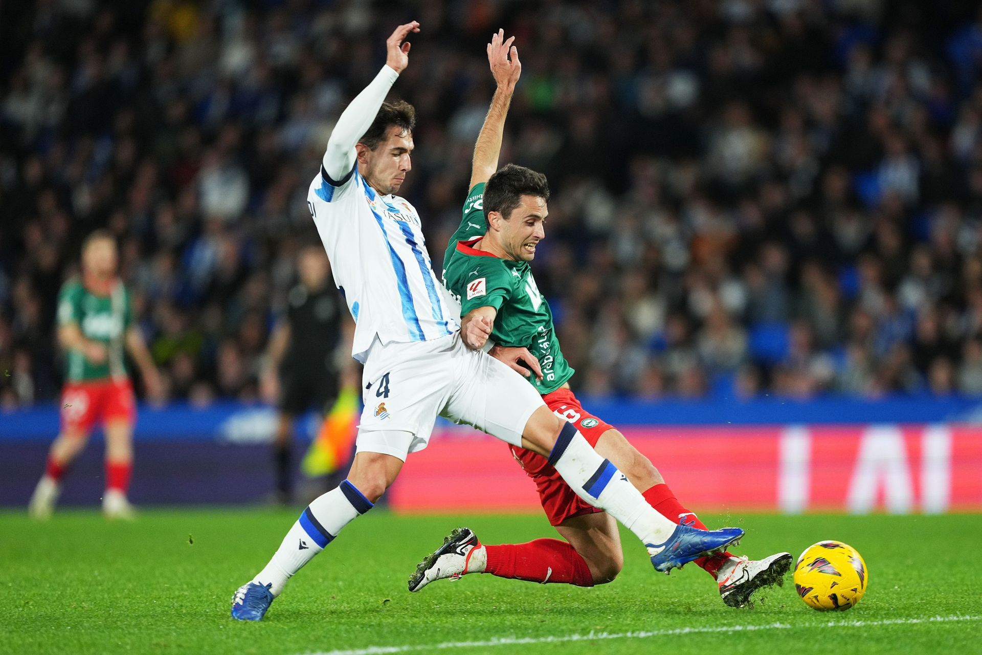 Martin Zubimendi in action for Real Sociedad