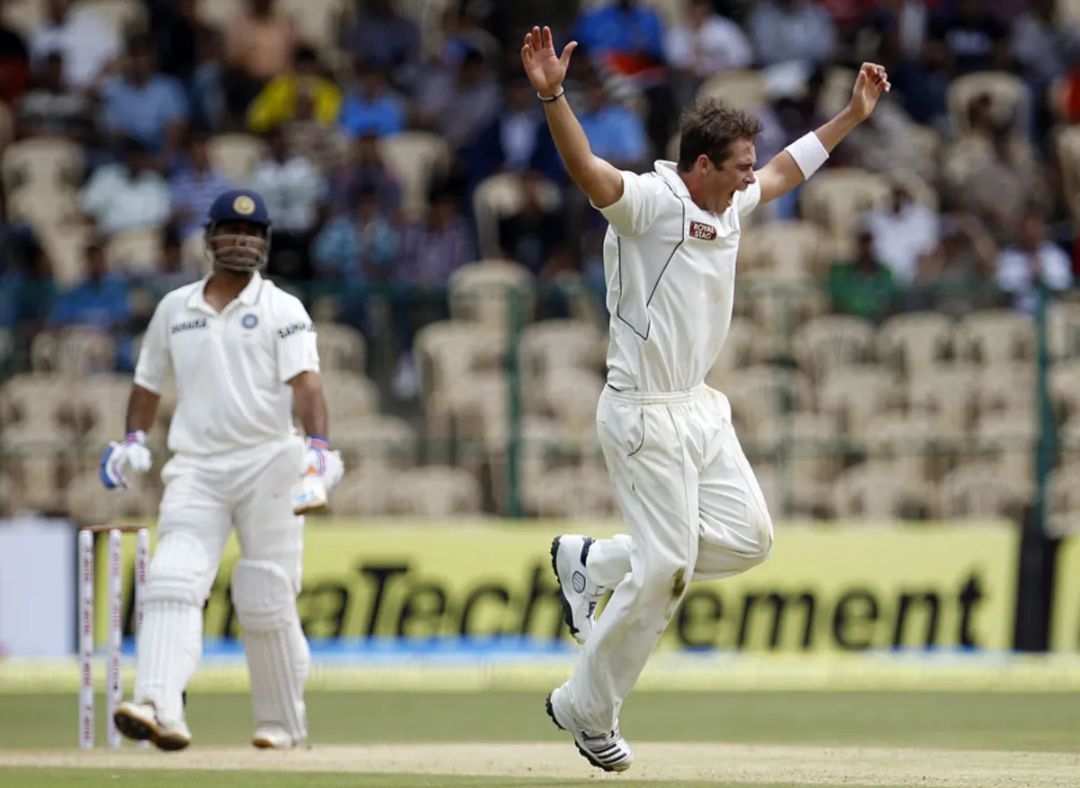 Tim Southee estatic after claiming MS Dhoni&#039;s wicket