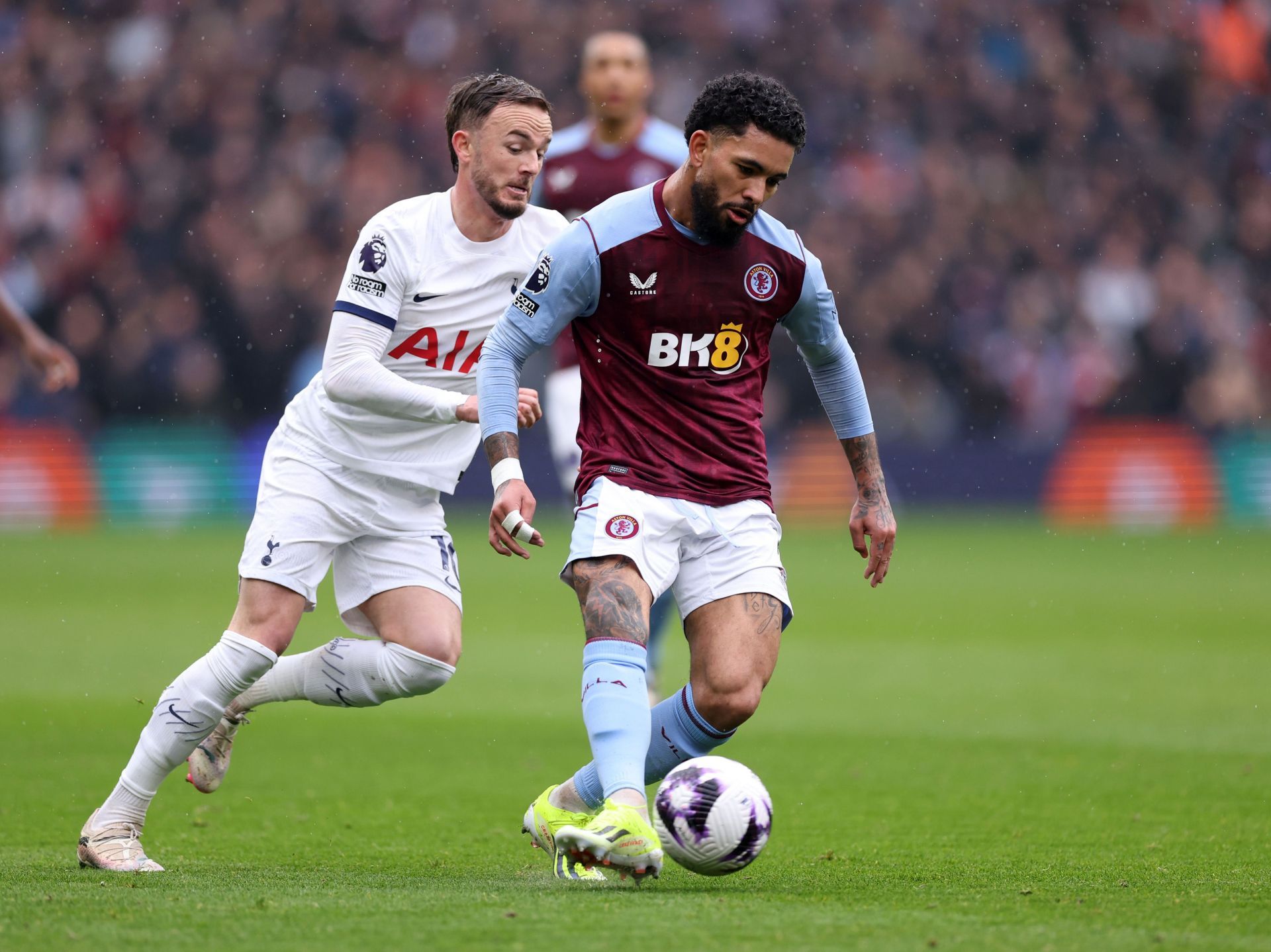 Douglas Luiz has admirers at the Emirates as well as the Etihad.