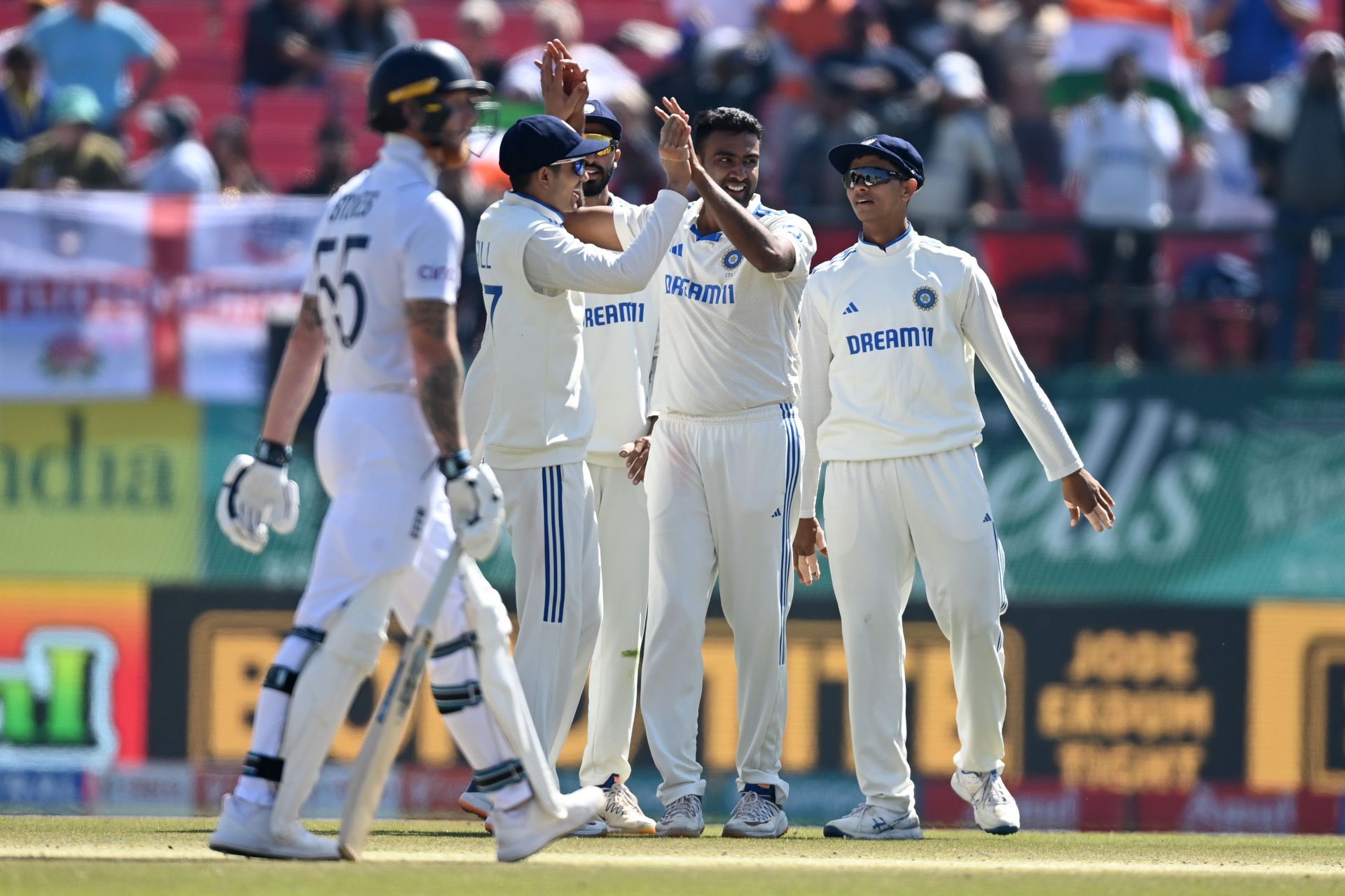 India  v England - 5th Test Match: Day Three