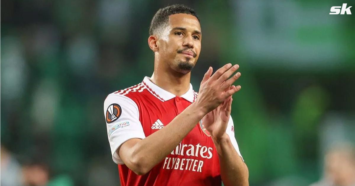 William Saliba speaks about Arsenal teammate