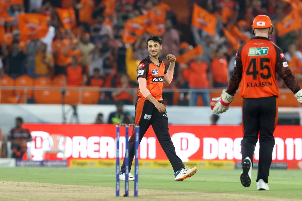 Abhishek Sharma of Sunrisers Hyderabad (Credits: BCCI/IPL)