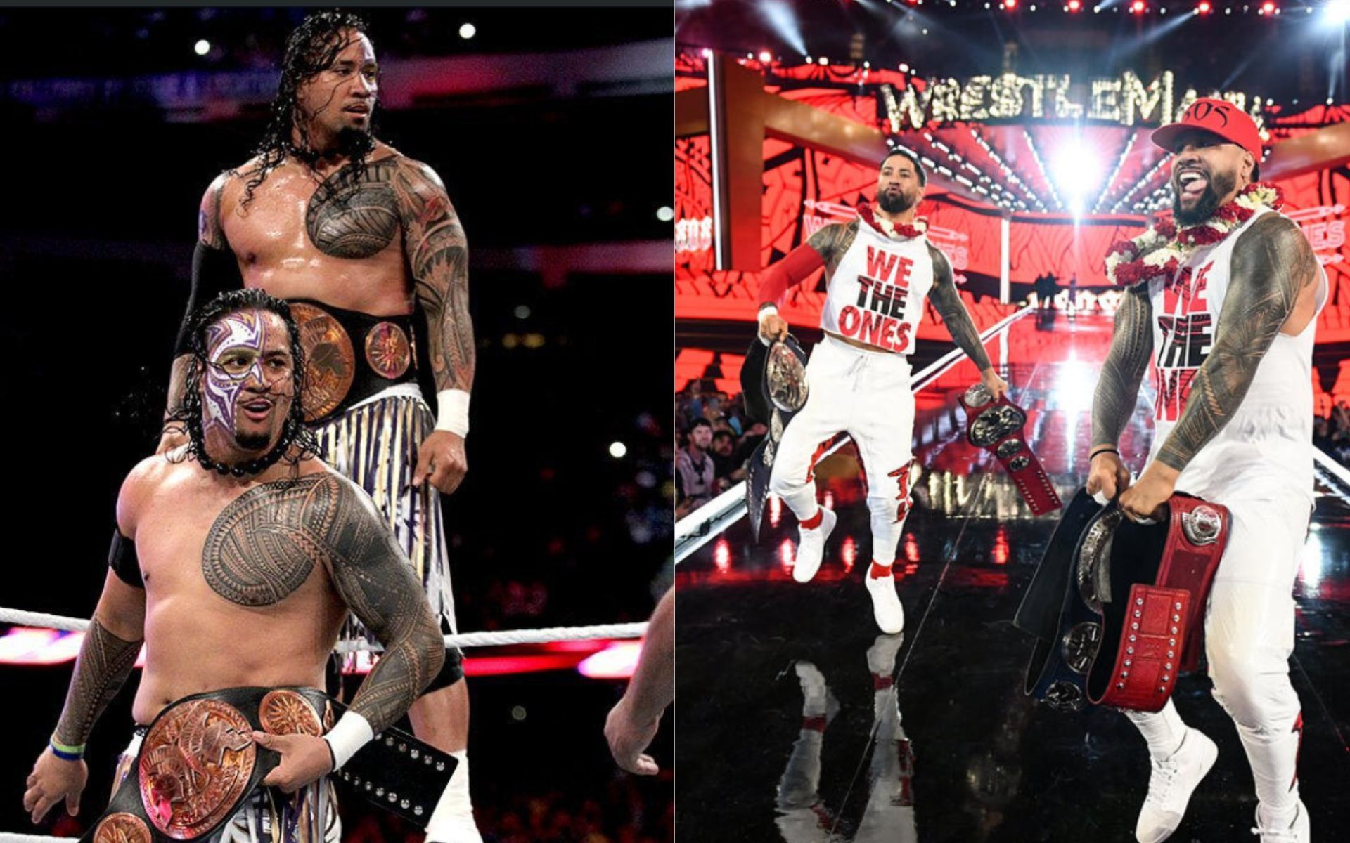 The Usos have come a long way in their WWE career as a tag team (Image source: WWE) 