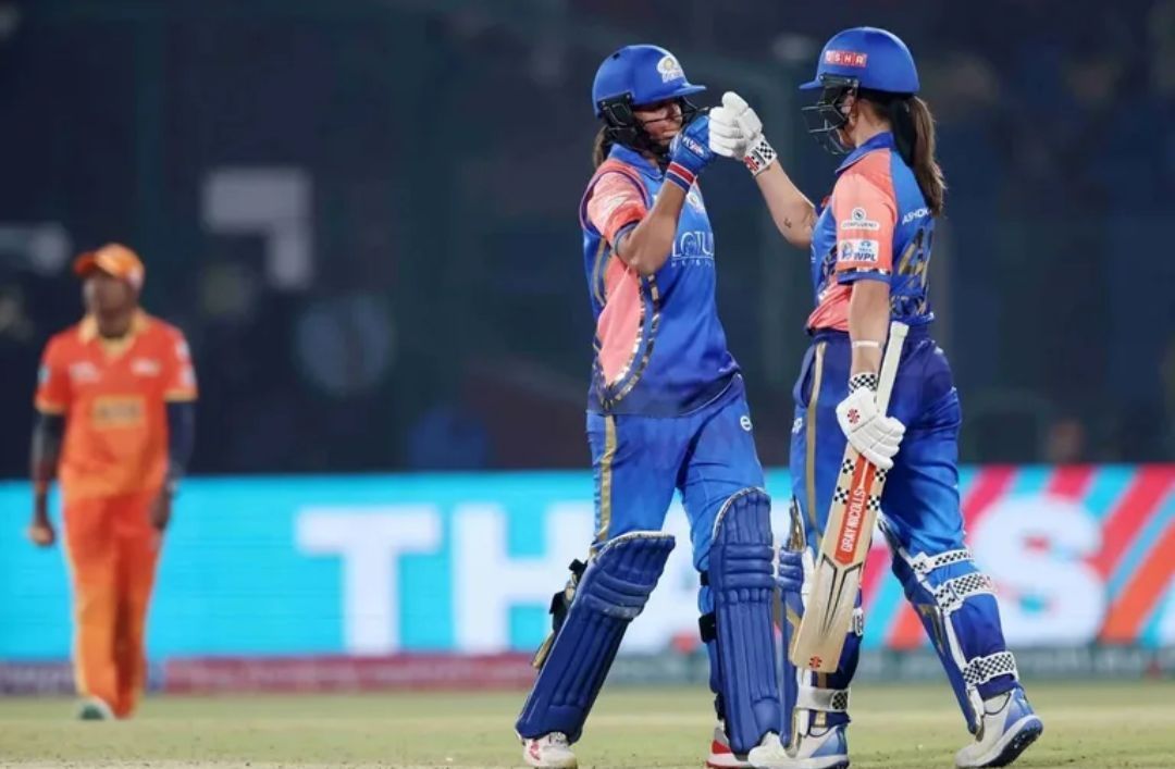 Mumbai Indians created a record vs Gujarat Giants