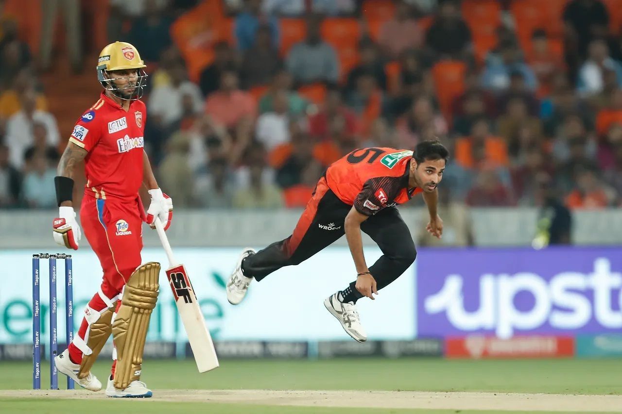 Bhuvneshwar Kumar was SRH&#039;s highest wicket-taker in IPL 2023. [P/C: iplt20.com]