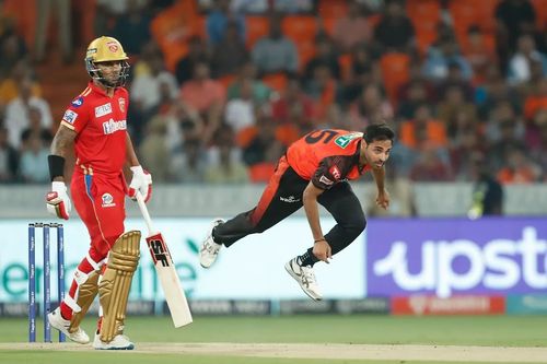 Bhuvneshwar Kumar was SRH's highest wicket-taker in IPL 2023. [P/C: iplt20.com]