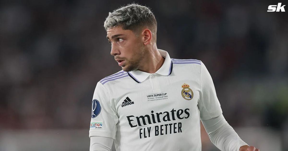 Real Madrid midfielder Fede Valverde