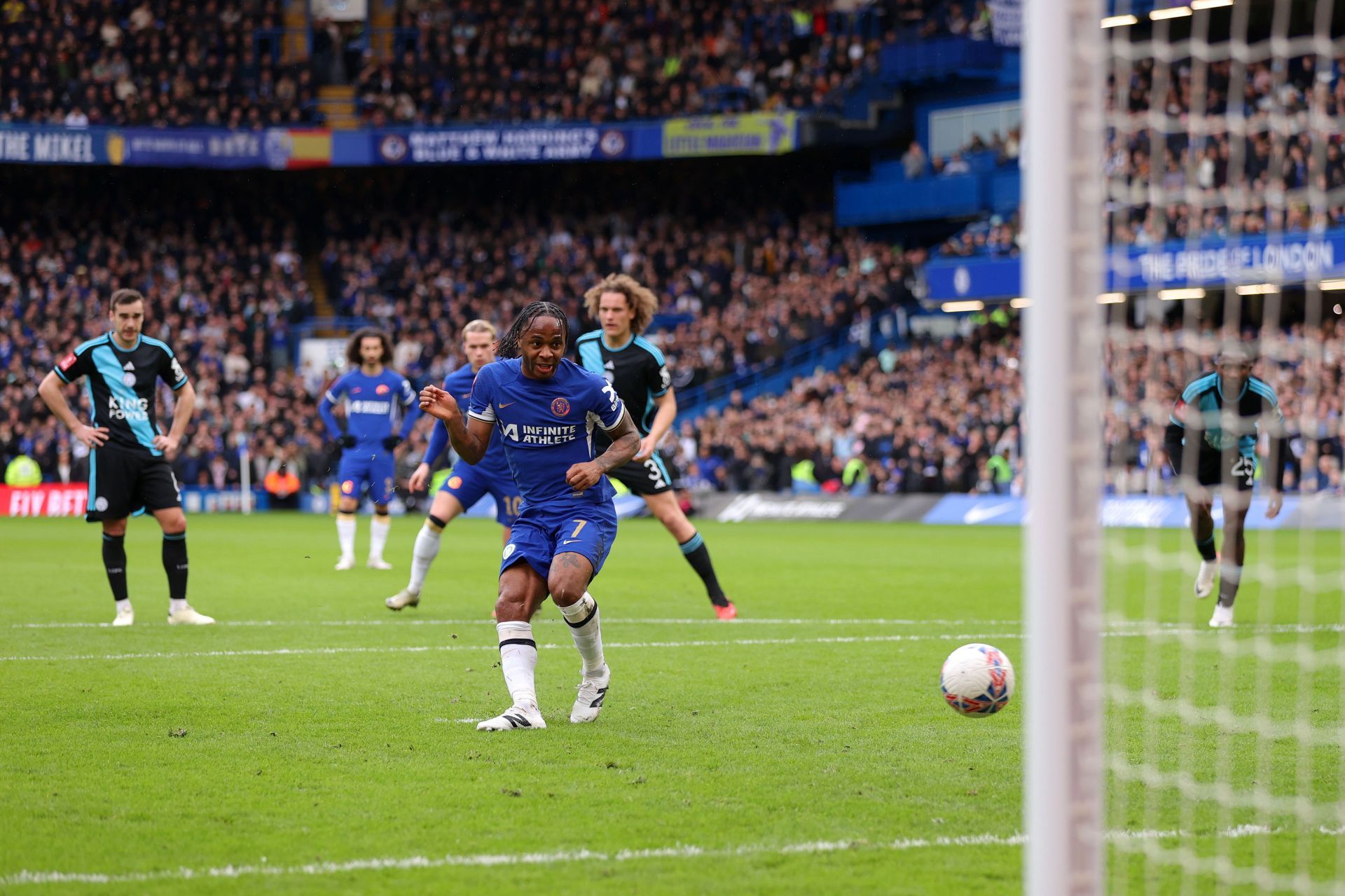 Raheem Sterling has blown hot and cold so far at Stamford Bridge