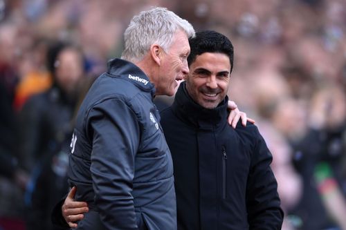 David Moyes coached Mikel Arteta at Everton.